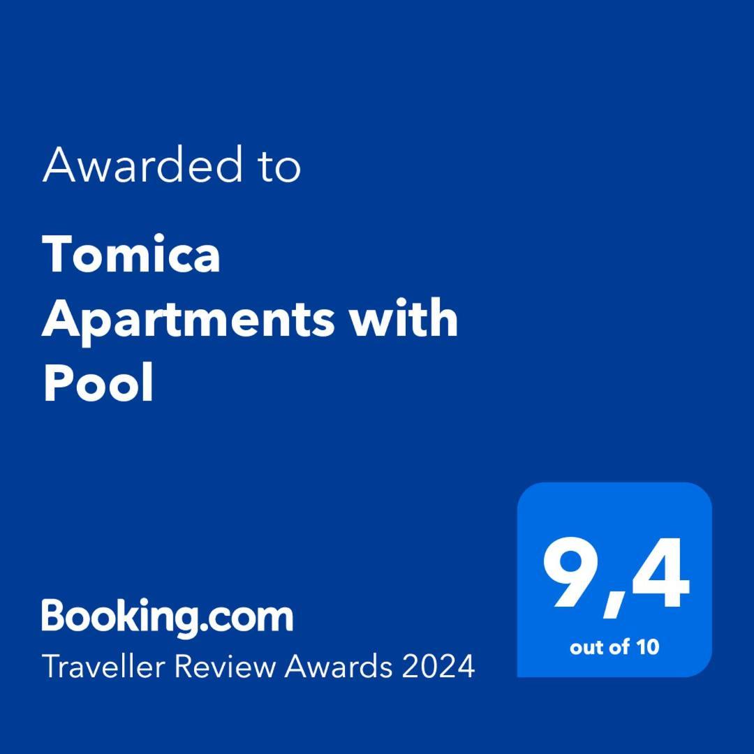 Tomica Apartments With Pool ビオグラード・ナ・モル エクステリア 写真